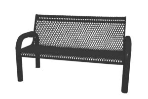 plastisol coated benches