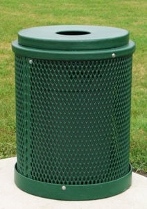 32 gallon garbage can