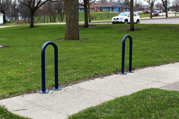 Single Loop Bike Rack | Heavy Duty Commercial Grade | 20 Year Warranty