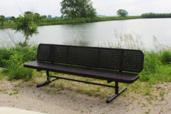 perforated steel seat design