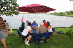 walk-through seating