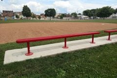 surface mount park bench