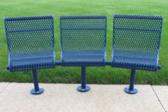 surface mount leg posts bolt onto concrete surface