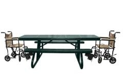 wheelchair accessible picnic tables