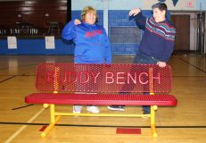 school bench in your choice of colors