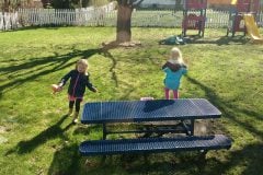 kid's picnic table