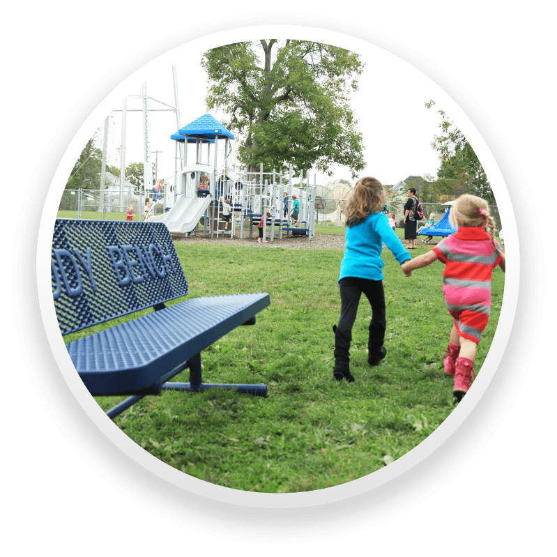 Buddy Benches, Commercial Quality, 20 Year Warranty