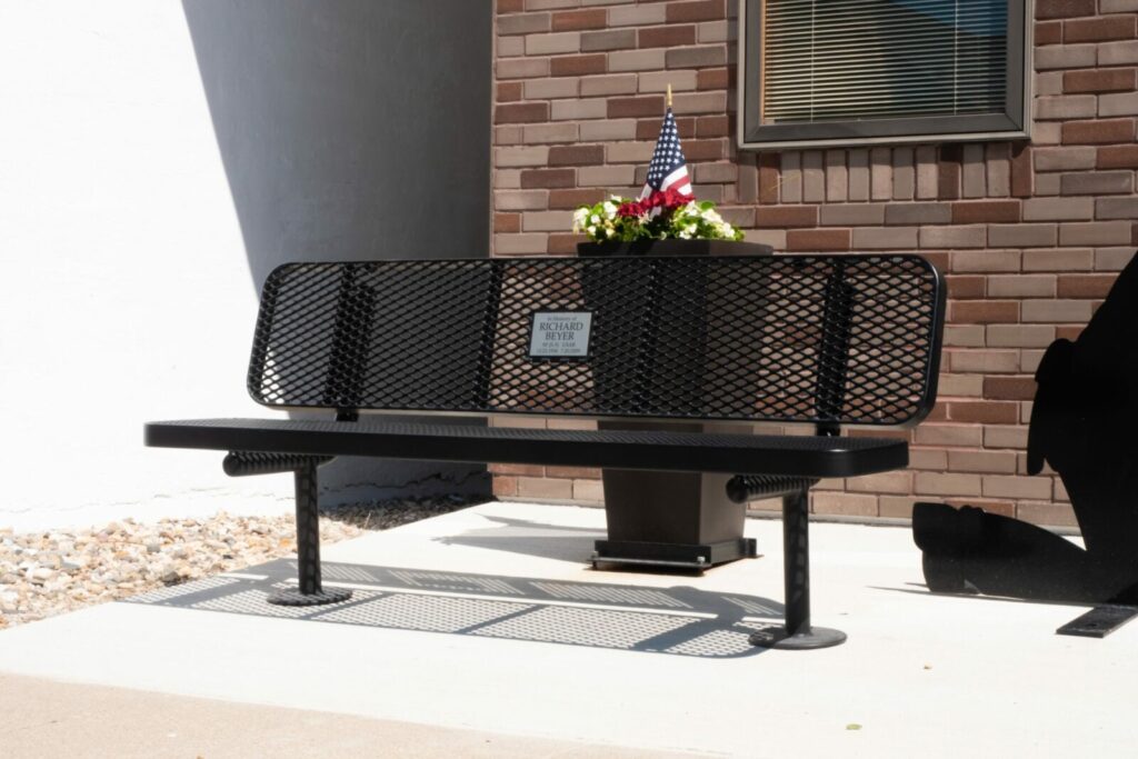 memorial bench