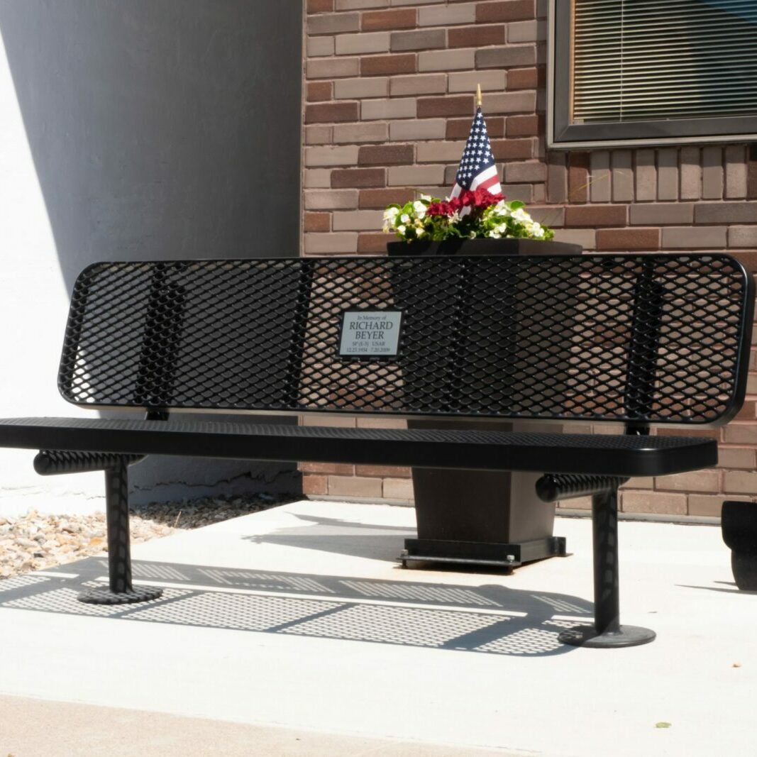 memorial bench