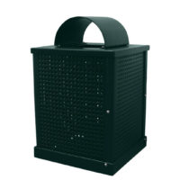 55 Gallon Receptacle | Square | Arch Lid