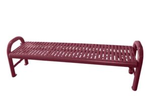 plastisol coated benches