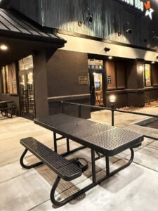 accessible picnic tables
