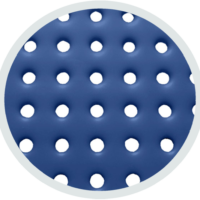 plastisol coated perforated steel