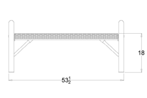 bench drawing