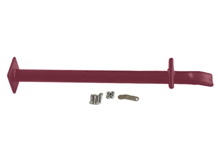 InGround Receptacle Post Plastisol Coated Metal Pipe