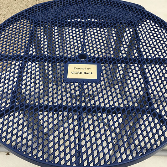 memorial picnic table