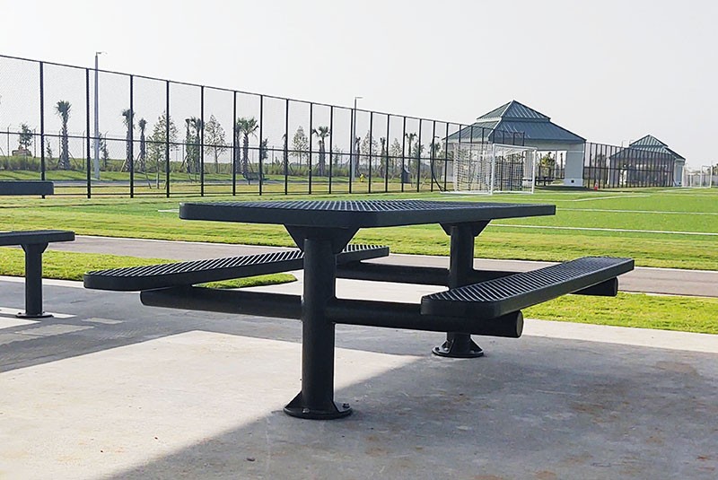 Picnic Table Manufacturing Process Metal Picnic Table