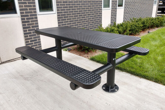 Picnic table for business