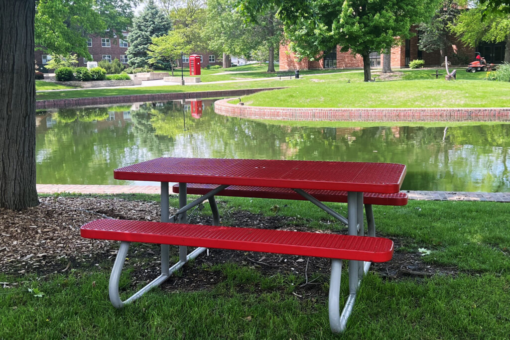 Red Bench