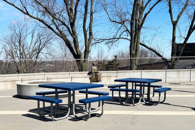 Blue Benches Blue Benches