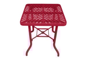 laser cut steel tabletop design