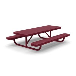 6' Kids Free Standing Memorial Picnic Table | Expanded Metal