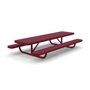 8' Kids Free Standing Memorial Picnic Table | Expanded Metal