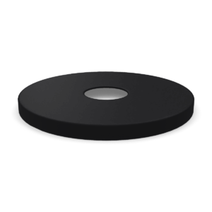 Flat Trash Receptacle Lid | 55 Gallon | 8" Opening