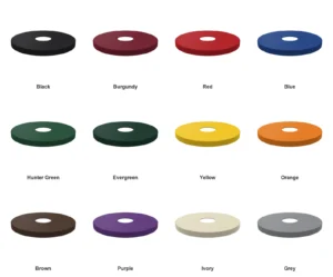 Flat Lid Fits 55 Gal. Receptacle | 8″ Opening color options