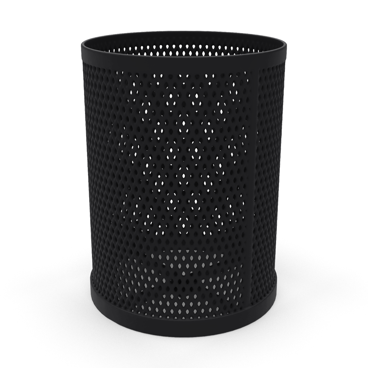 32 Gallon Round Trash Receptacle with Liner