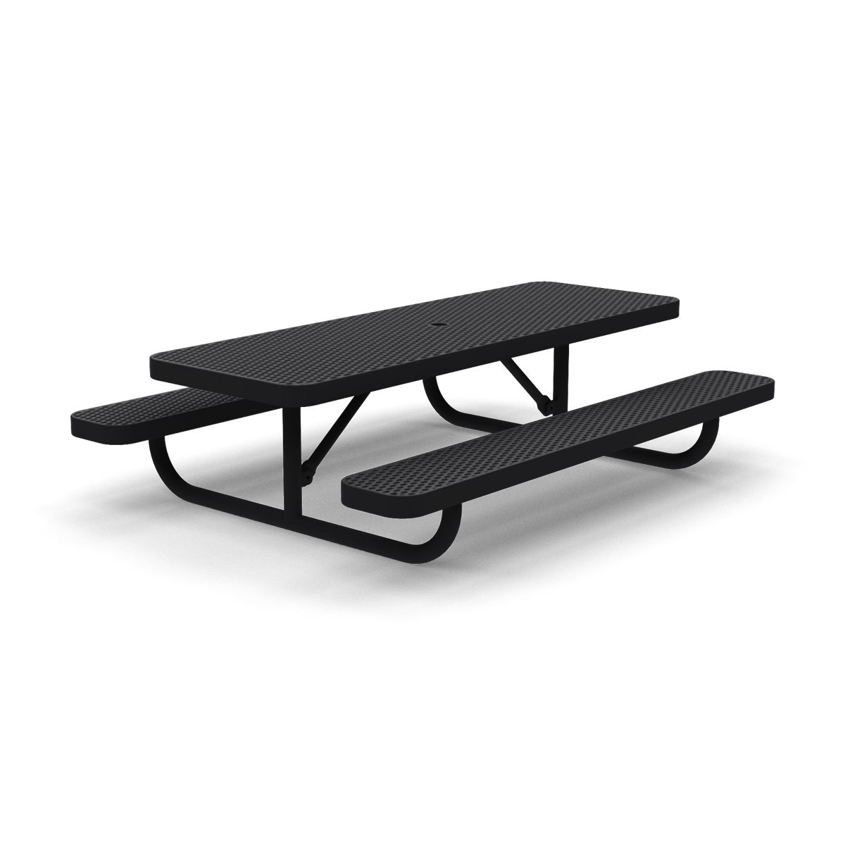6' Kids Free Standing Memorial Picnic Table | Expanded Metal