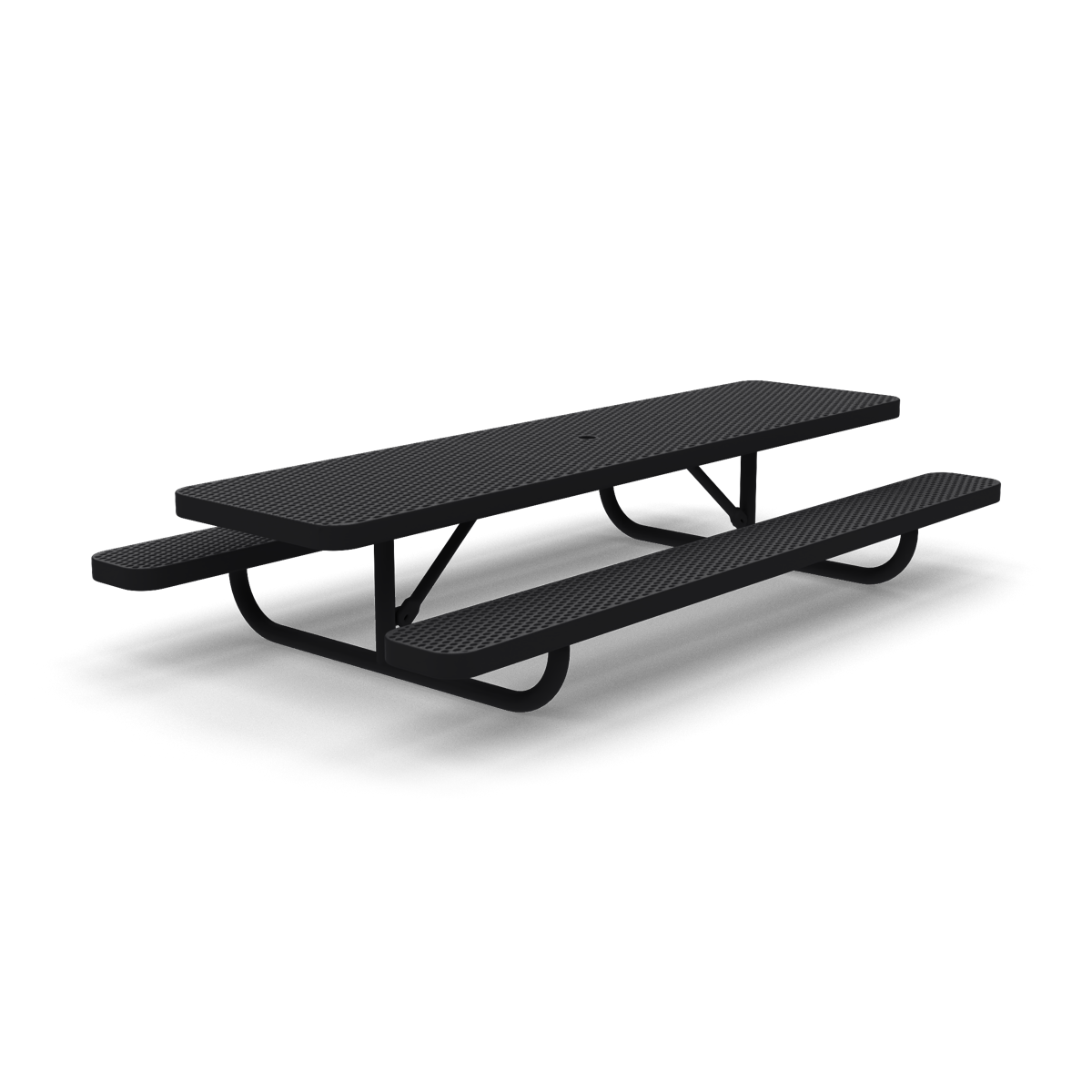 8' Kids Free Standing Memorial Picnic Table | Expanded Metal