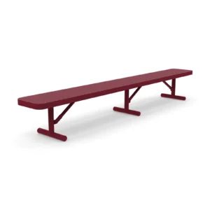 10' Free Standing Supreme Park Bench | Expanded Metal
